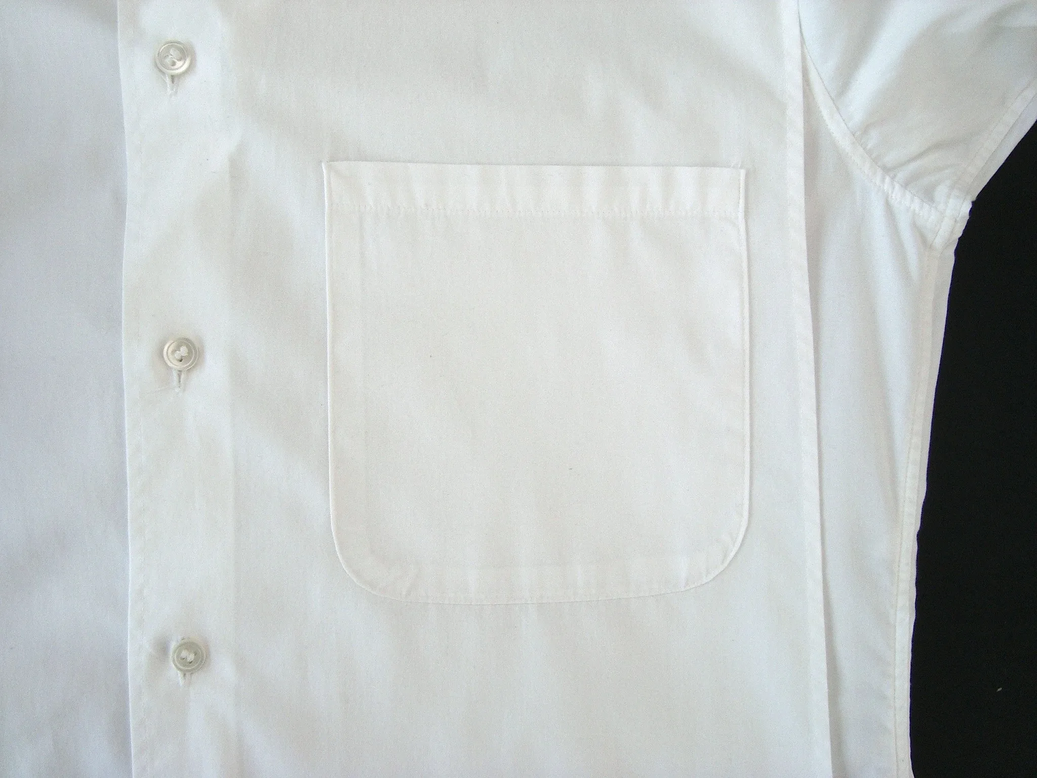 1997 Asymmetrical Tailored Shirt with Layered Panel