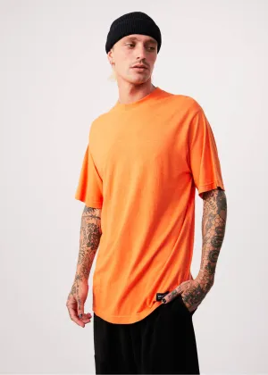 Afends Mens Classic - Hemp Retro T-Shirt - Sunset