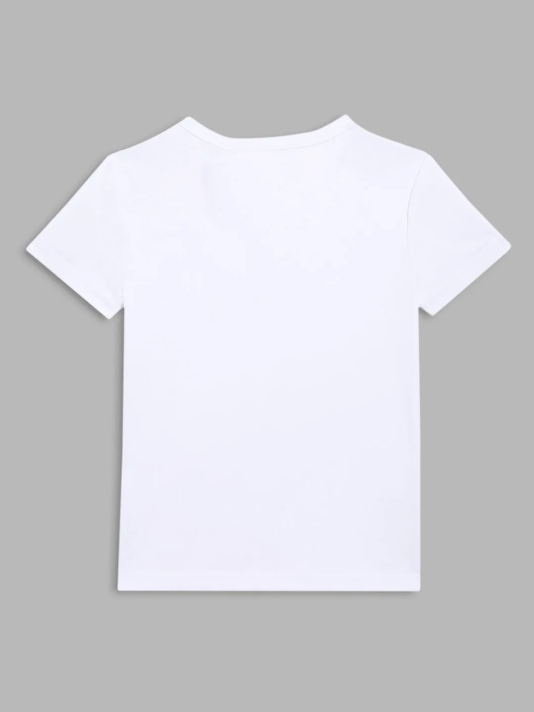 Antony Morato Kids White Regular Fit T-Shirt