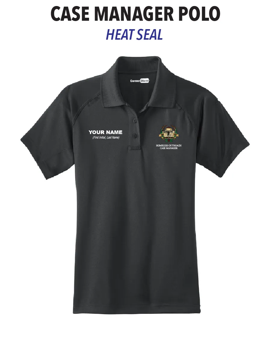 Atascadero Police - Women's (Heat Seal) Short Sleeve Polo -CASE MANAGER-