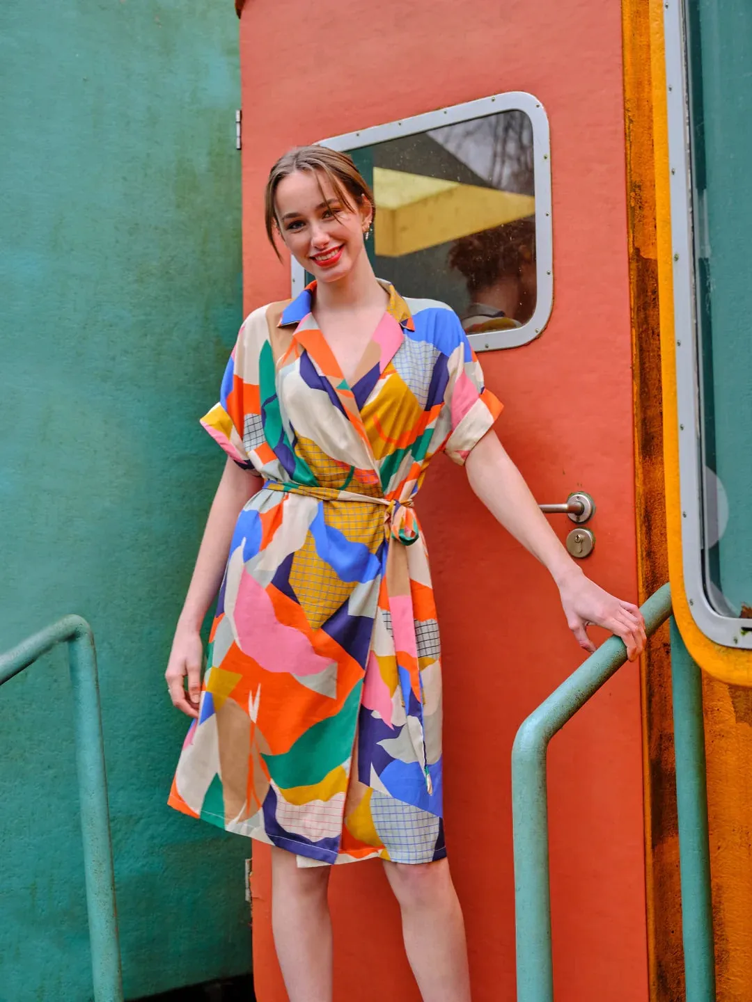 Atelier Jupe - Florence Wrap Dress Sewing Pattern