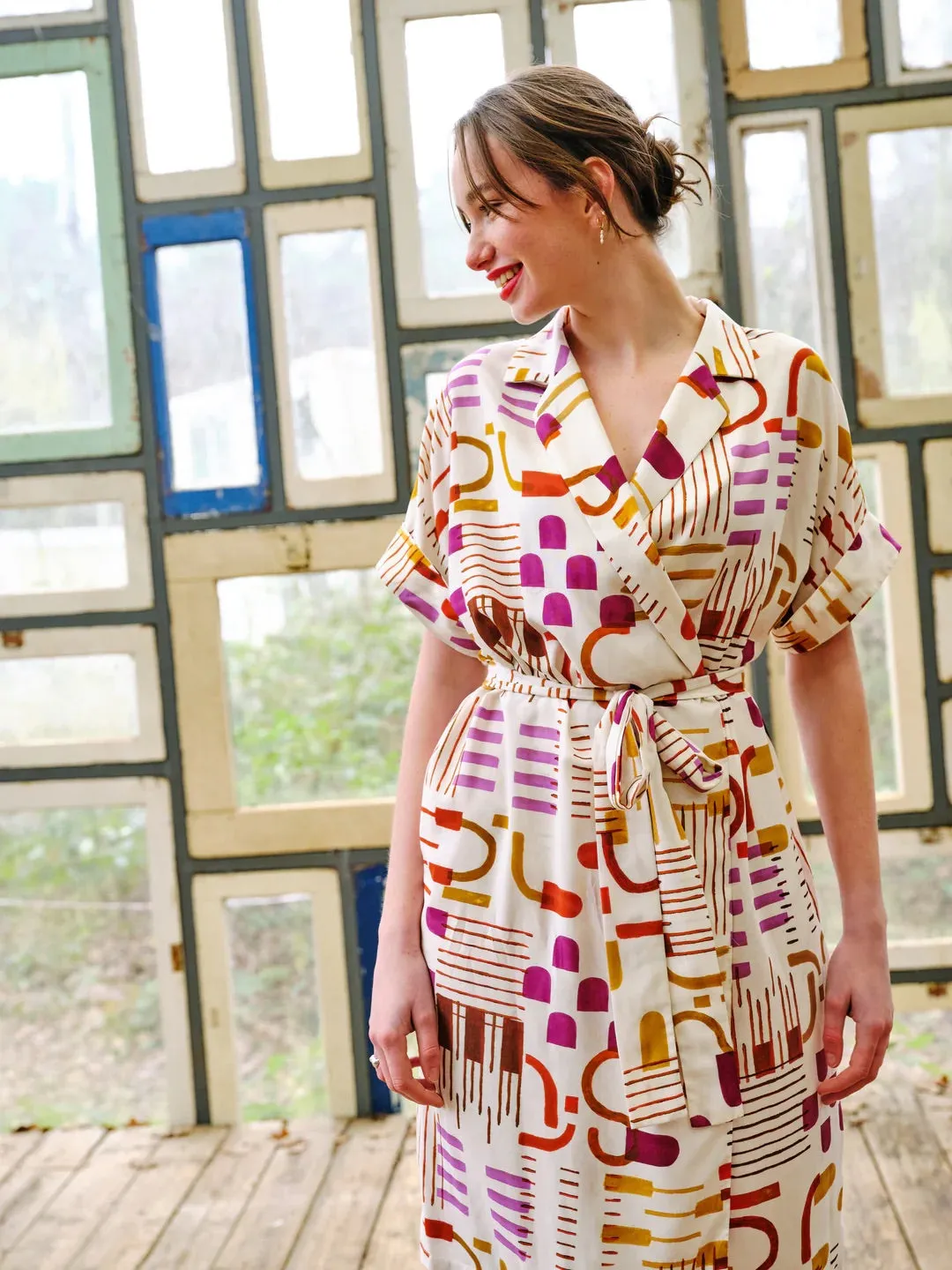 Atelier Jupe - Florence Wrap Dress Sewing Pattern