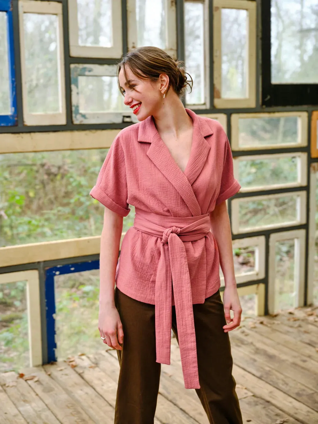 Atelier Jupe - Florence Wrap Dress Sewing Pattern