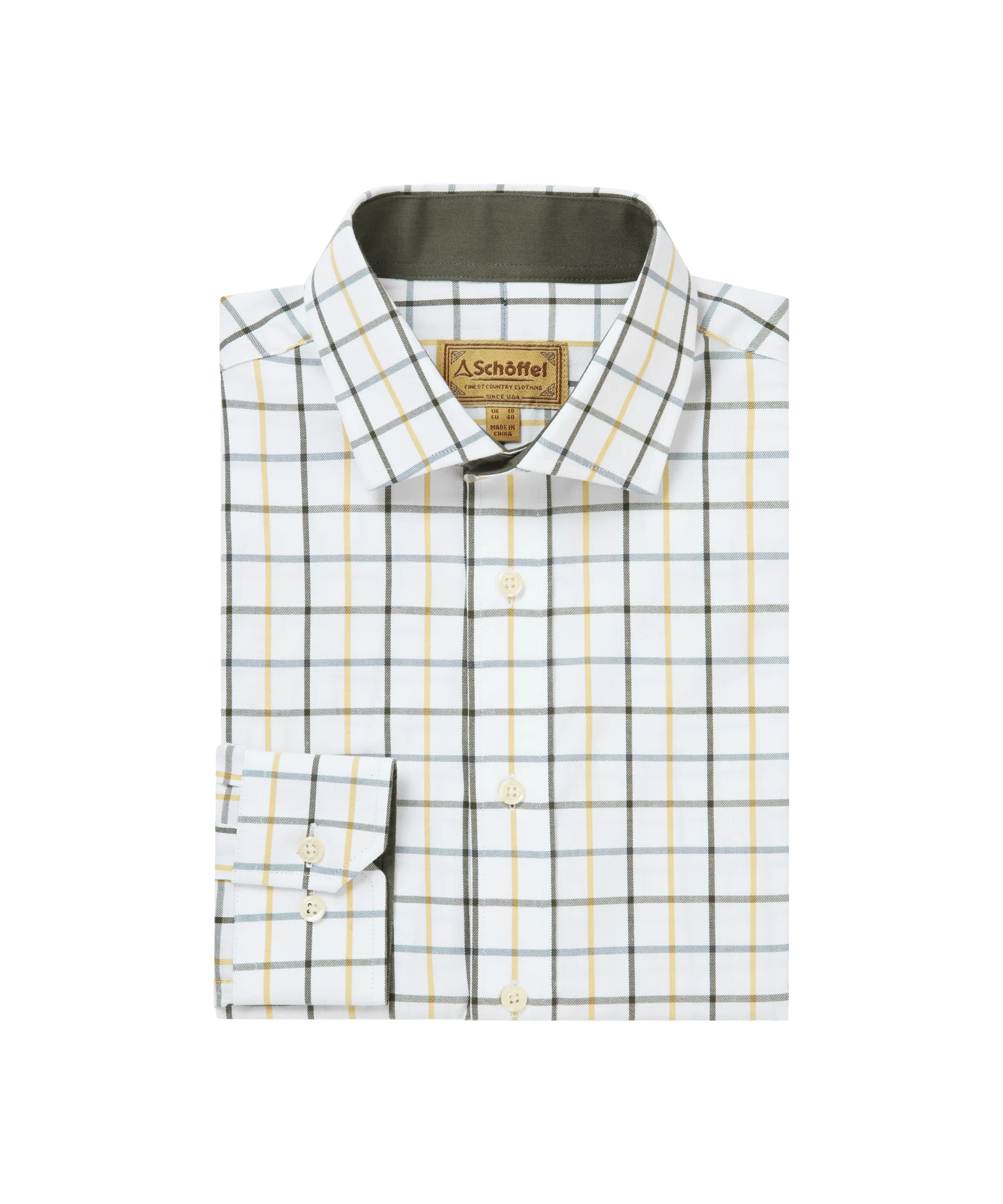 Baconsthorpe Tailored Shirt - Woodland Check