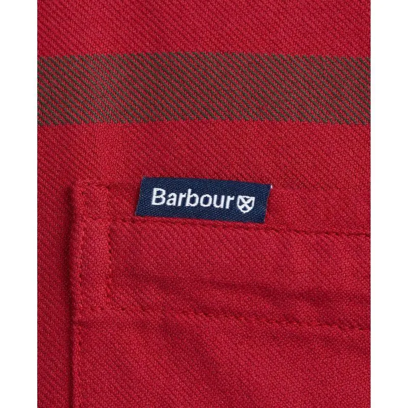 Barbour Dunoon Mens Tailored Shirt - Red