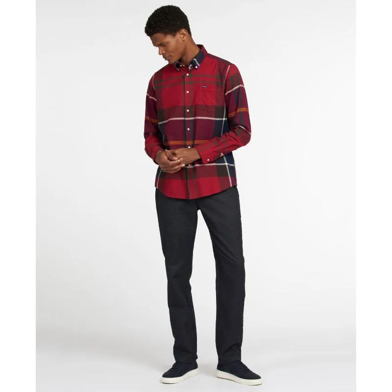 Barbour Dunoon Mens Tailored Shirt - Red