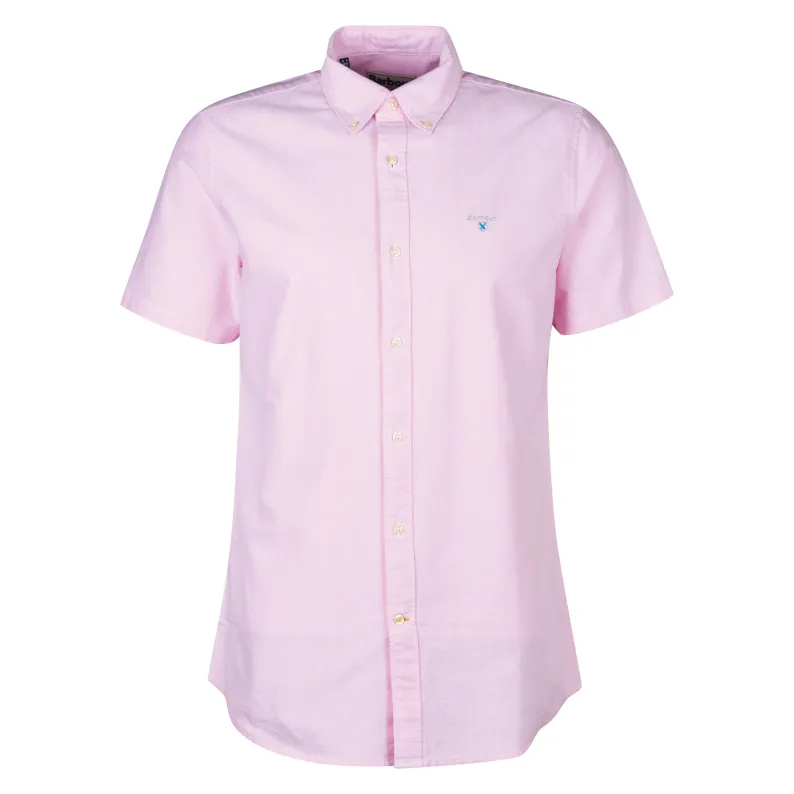 BARBOUR OXTOWN SHORT SLEEVED TAILORED SHIRT MSH5313PI51 PINK