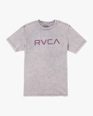 Big RVCA Tie-Dyed Tee - Brown Shock Wash