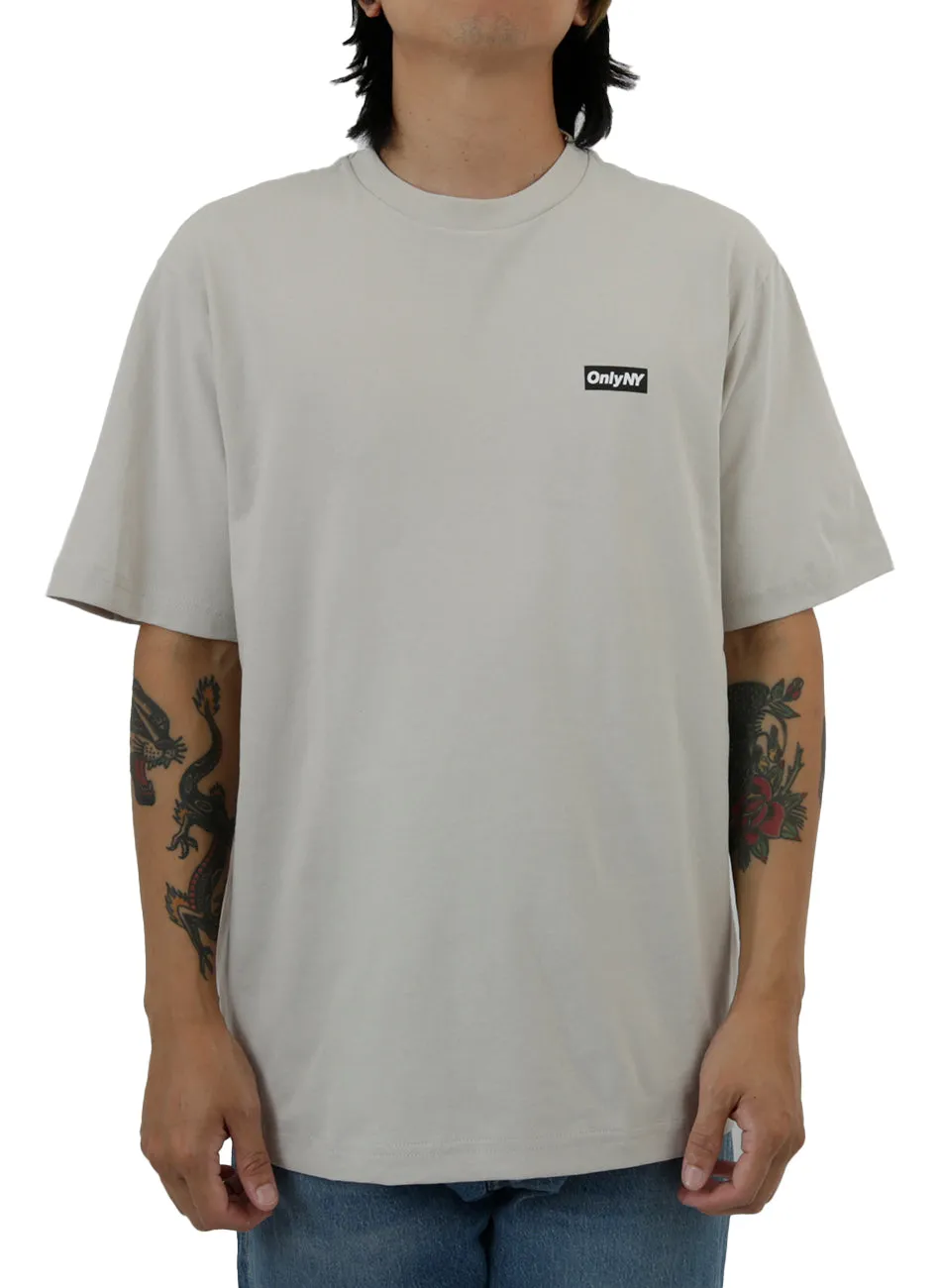 Block Logo T-Shirt - Lunar Grey