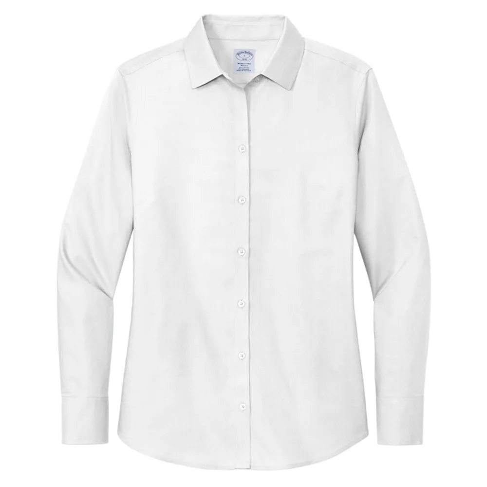 Brooks Brothers Women's Wrinkle-Free Stretch Nailhead Shirt