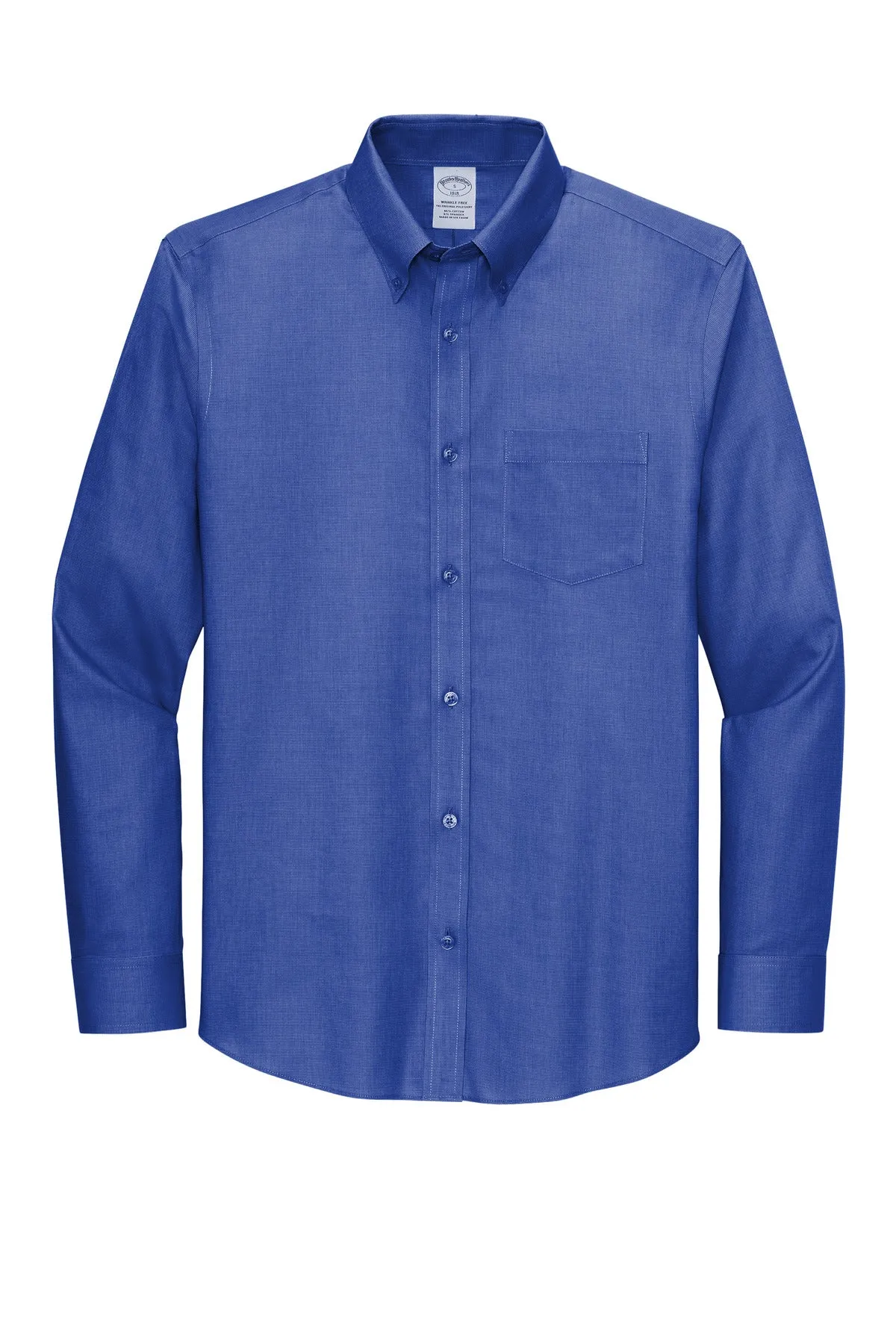 Brooks Brothers Wrinkle-Free Stretch Nailhead Shirt. BB18002