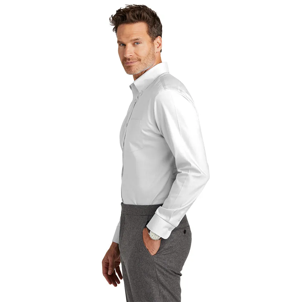 Brooks Brothers® Wrinkle-Free Stretch Nailhead Shirt - White