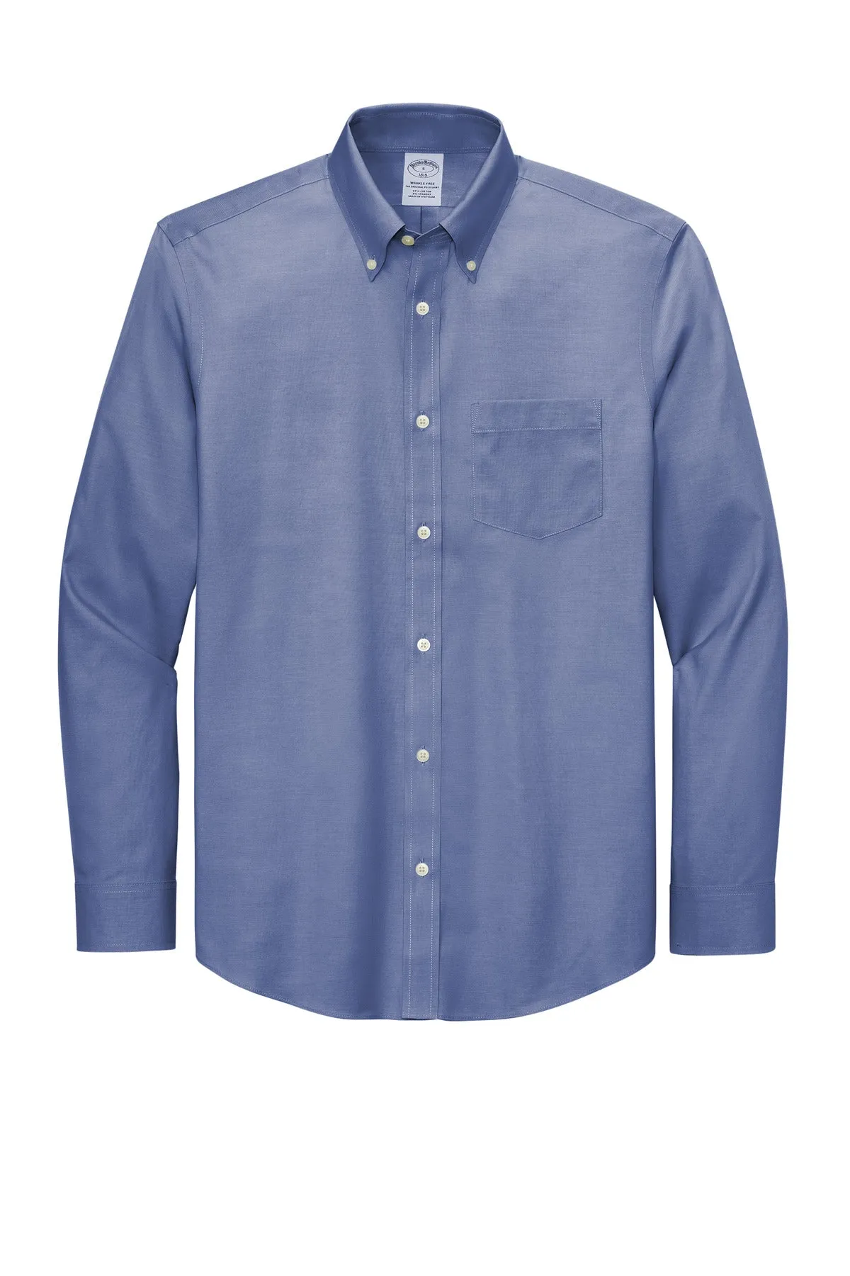 Brooks Brothers Wrinkle-Free Stretch Pinpoint Shirt. BB18000