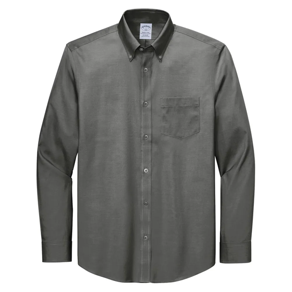 Brooks Brothers Wrinkle-Free Stretch Pinpoint Shirt