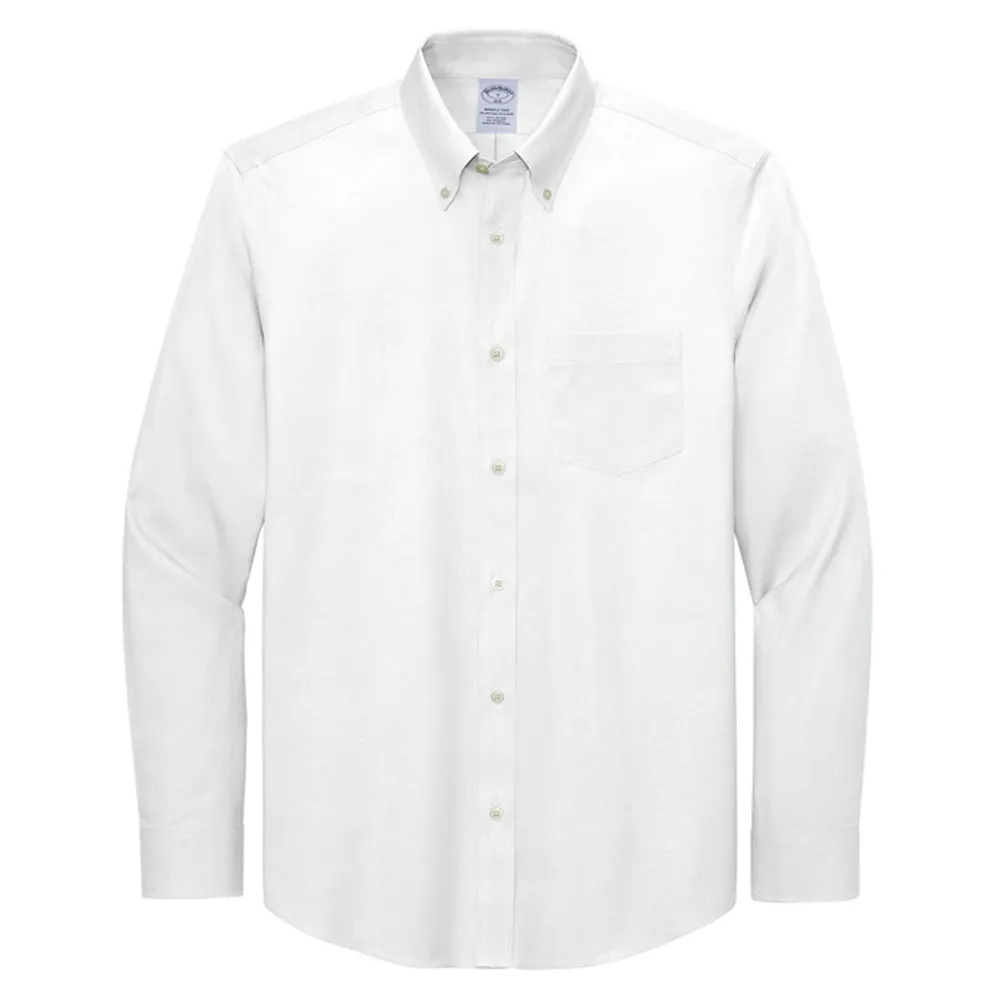 Brooks Brothers Wrinkle-Free Stretch Pinpoint Shirt