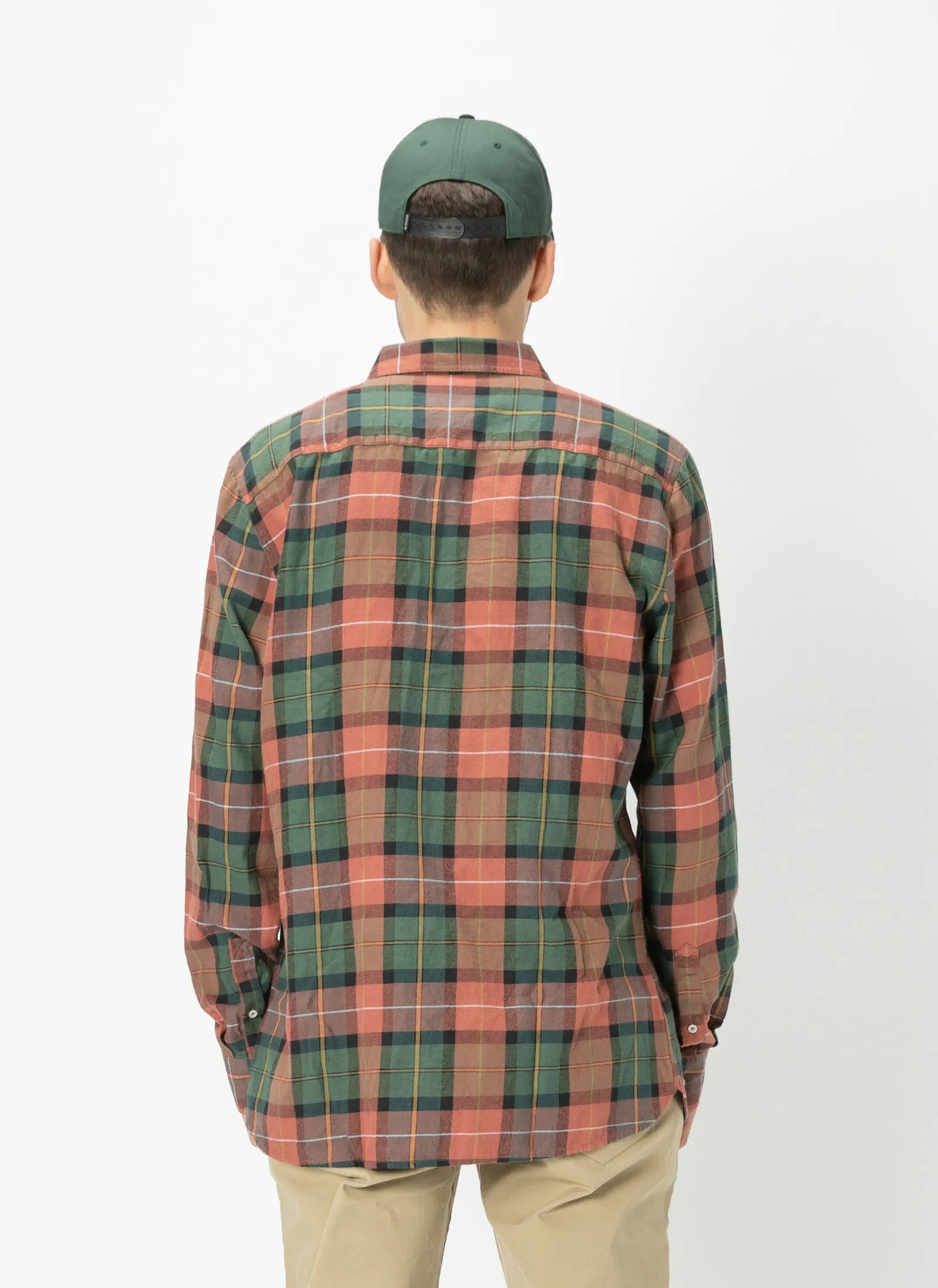 Cabin Long-Sleeve Shirt Woodland Plaid