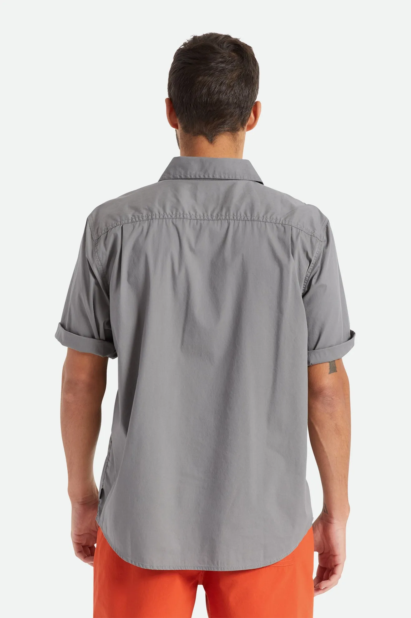 Charter Utility S/S Woven Shirt - Pebble