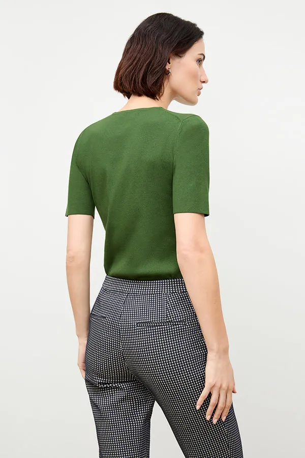 Choe Top - Eco 365Knit :: Basil