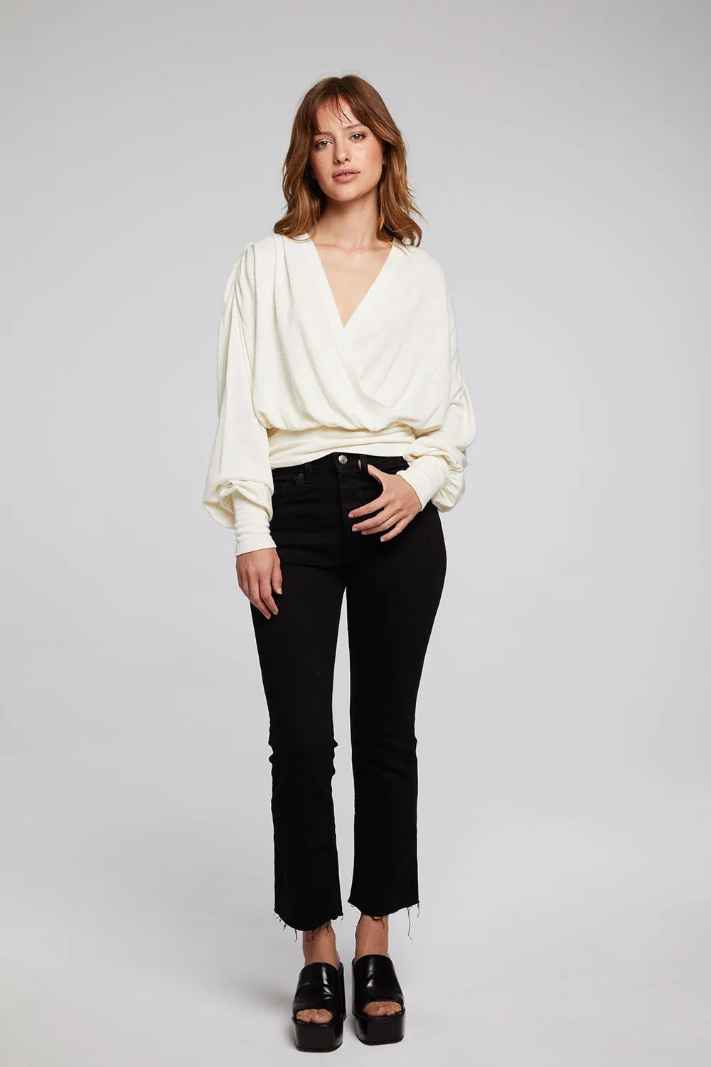 City Starry White Blouse