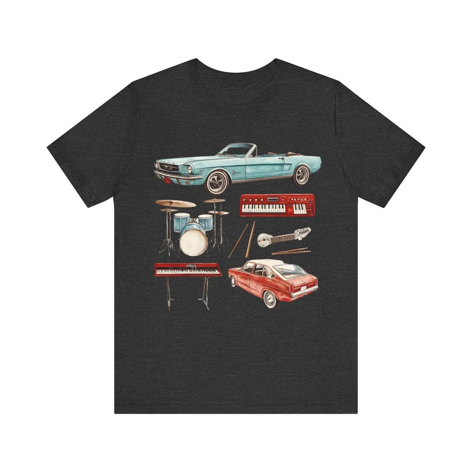 Classic Retro Rhythm Ride T Shirt