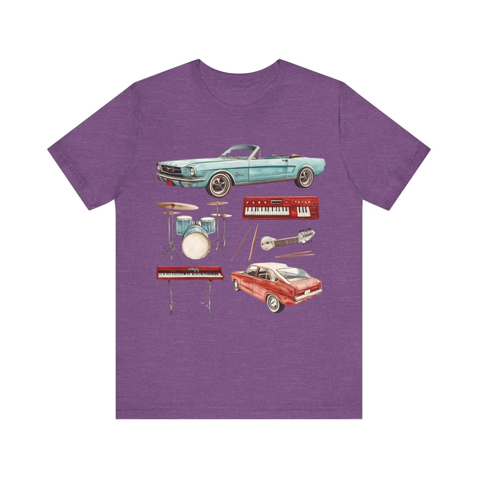 Classic Retro Rhythm Ride T Shirt