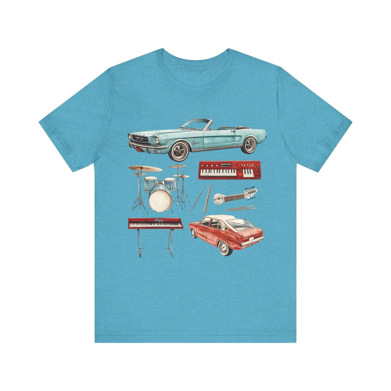 Classic Retro Rhythm Ride T Shirt