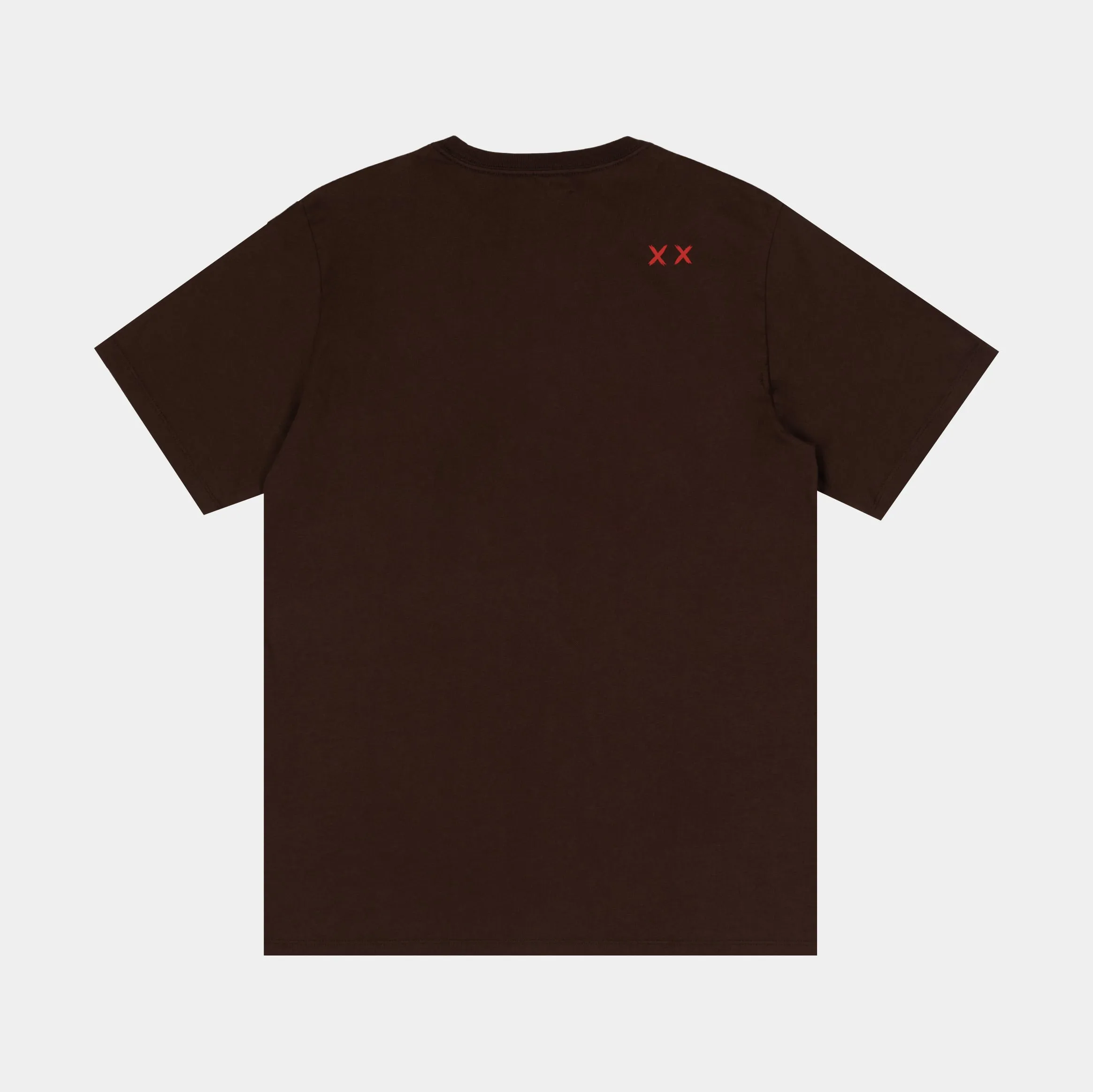 COI Logo Mens Short Sleeve Shirt (Brown/Red)