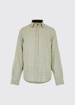 Connell Tattersall Check Shirt - Sage