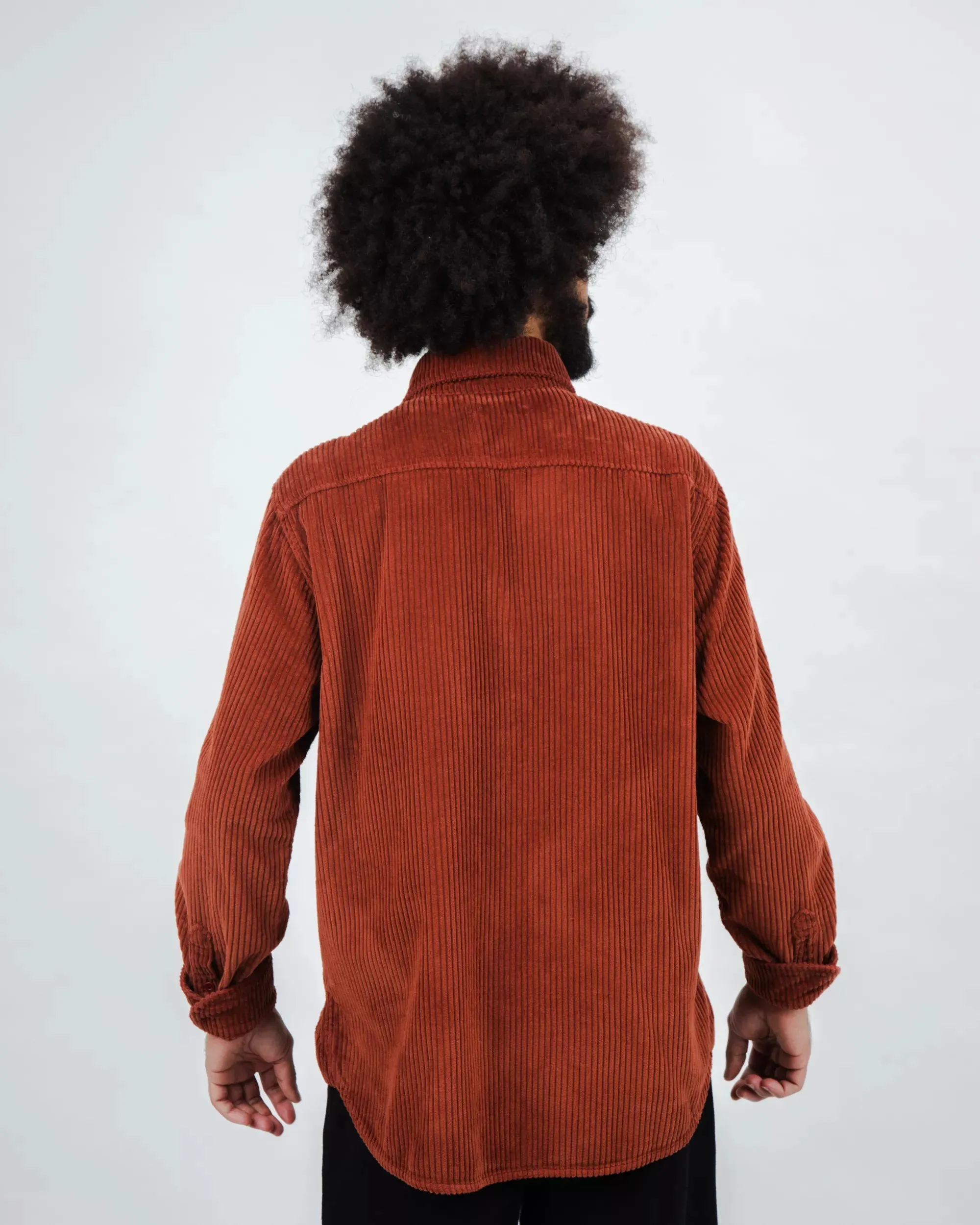 Corduroy Overshirt Copper