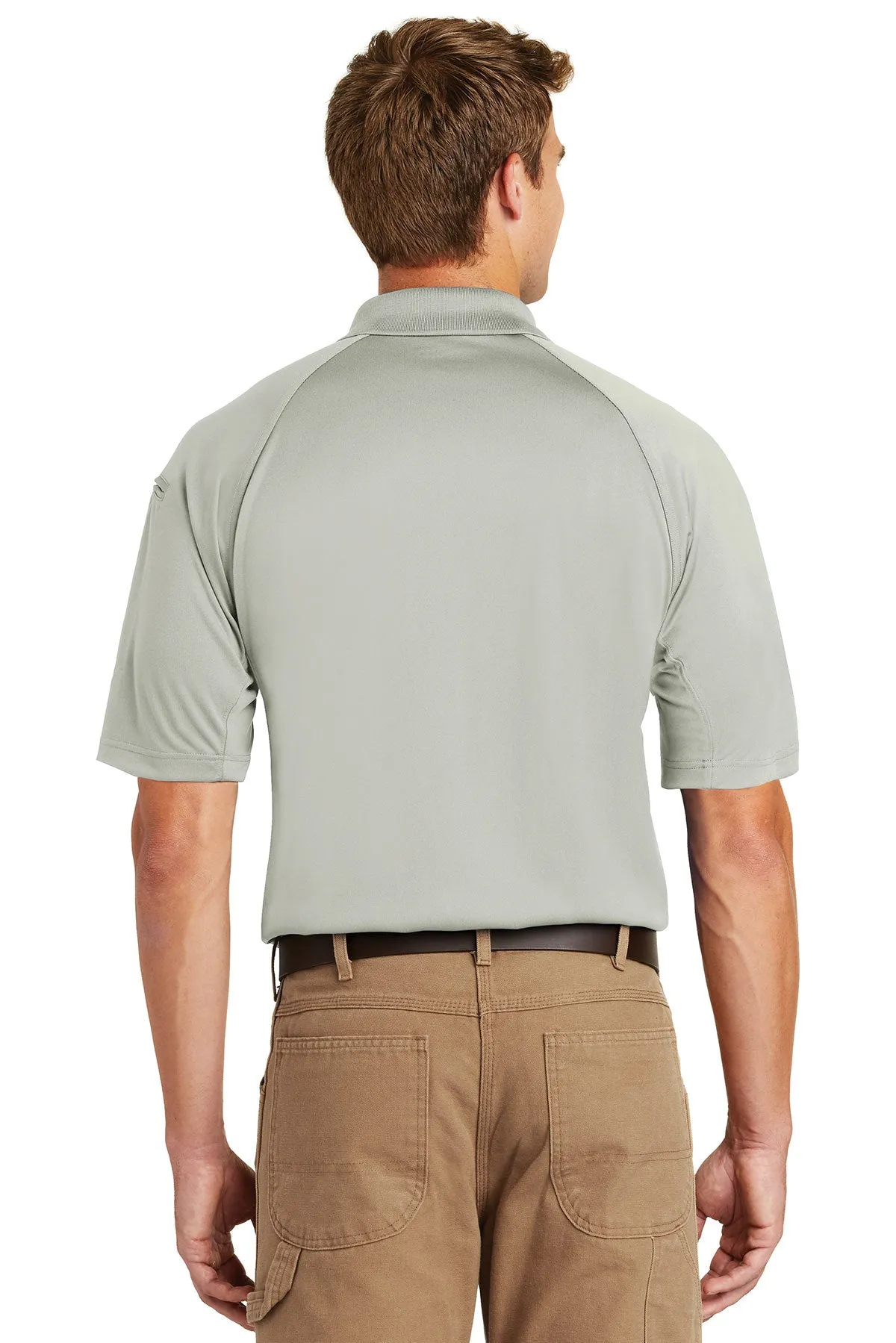 CornerStone Tall Select Tactical Polo, Light Grey