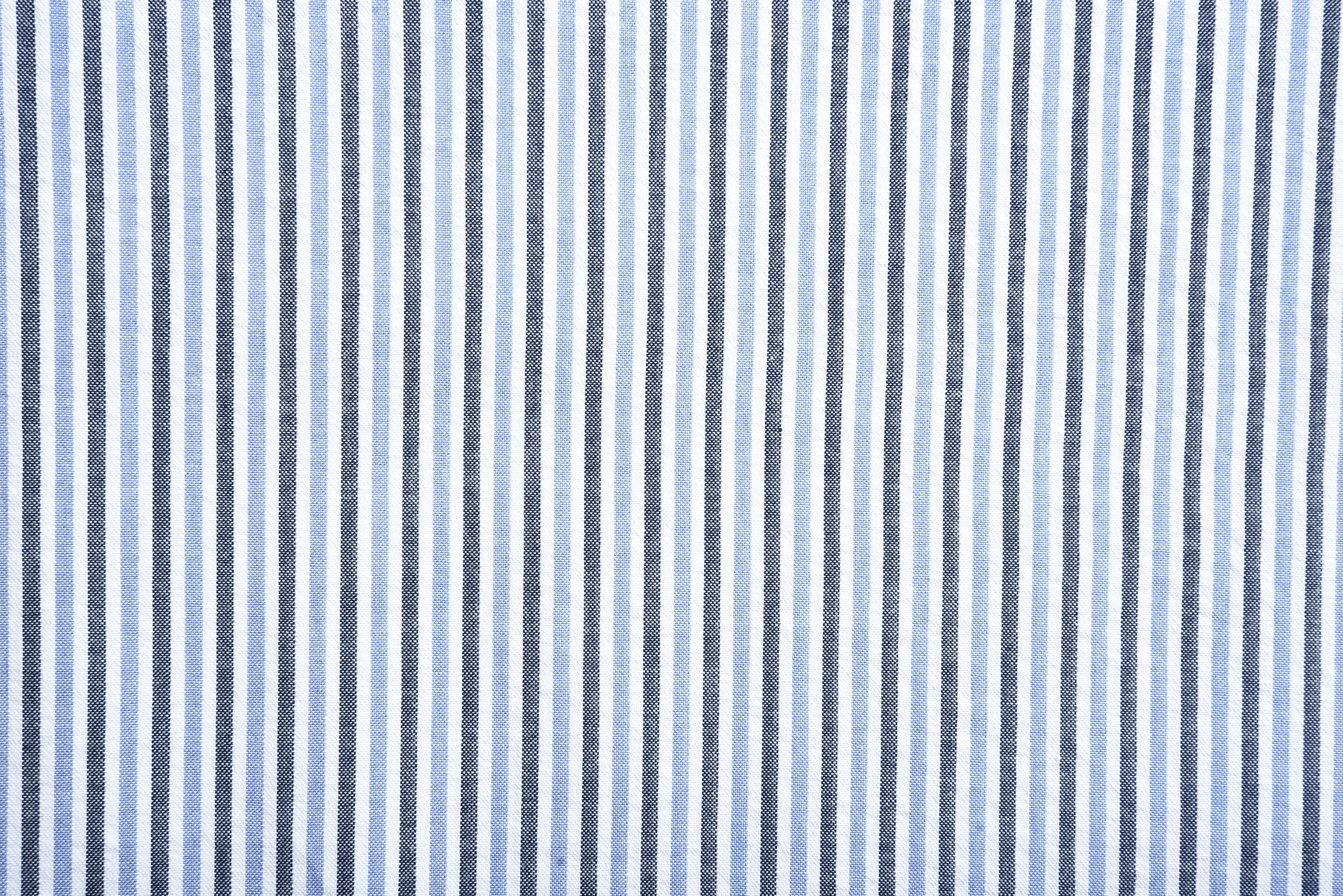 Dark Blue With Black Stripes On White Shirt