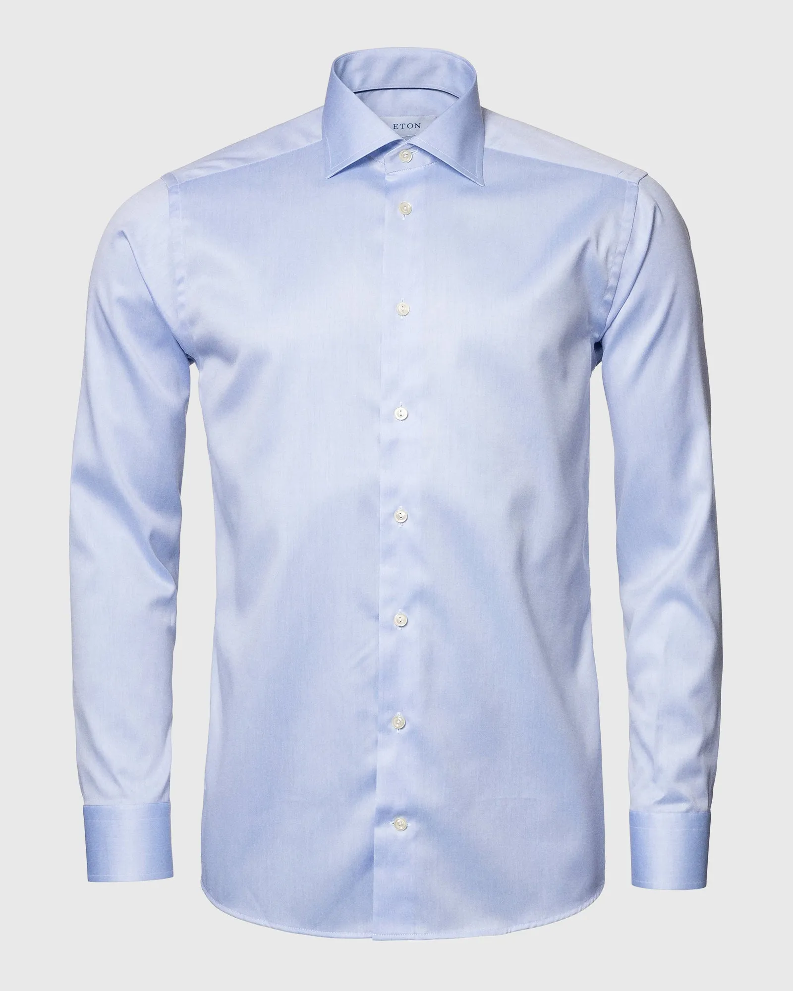 ETON 30007931121 BLUE SIGNATURE TWILL CONTEMPORARY SC SHIRT