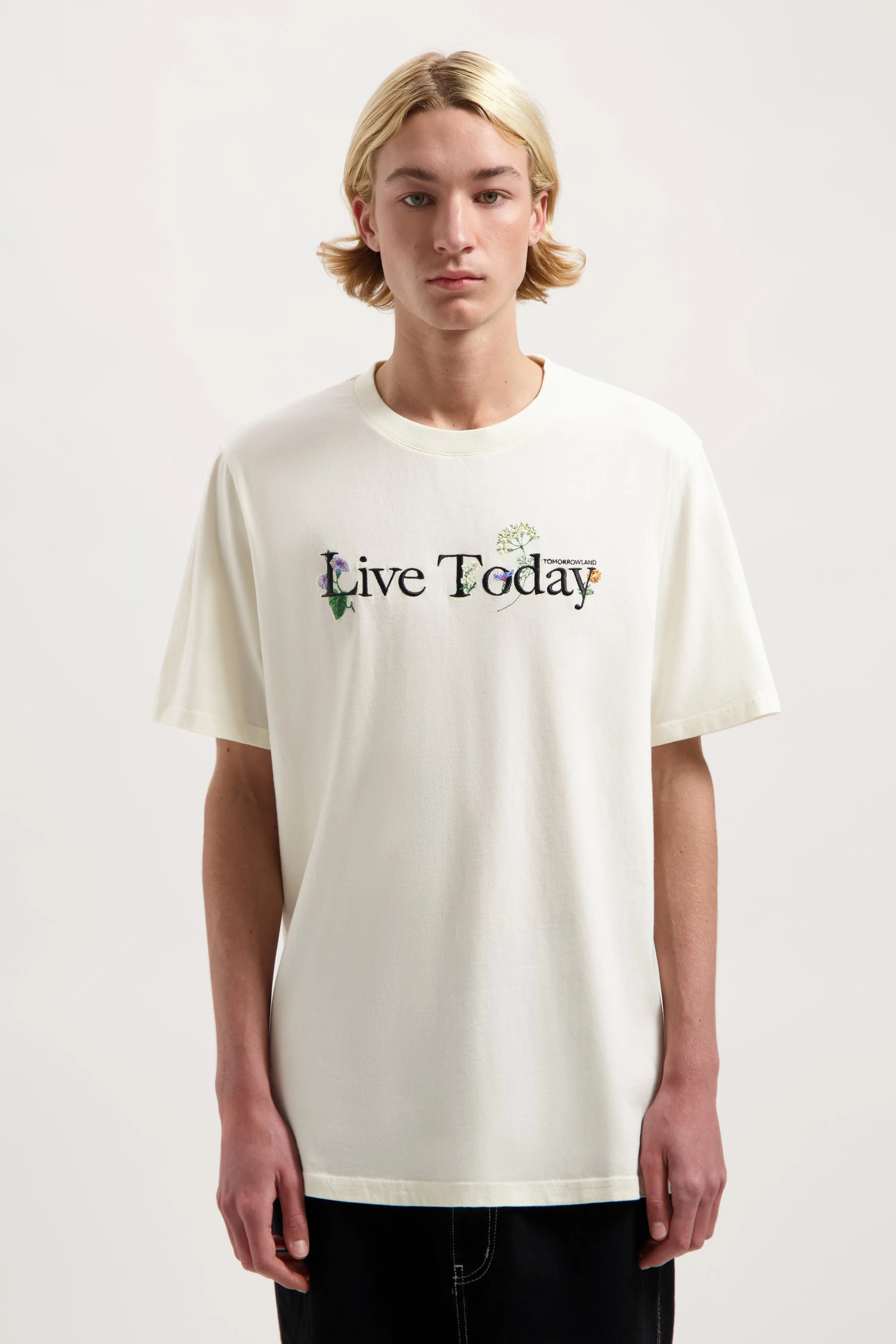 FLORAL LIVE T-SHIRT