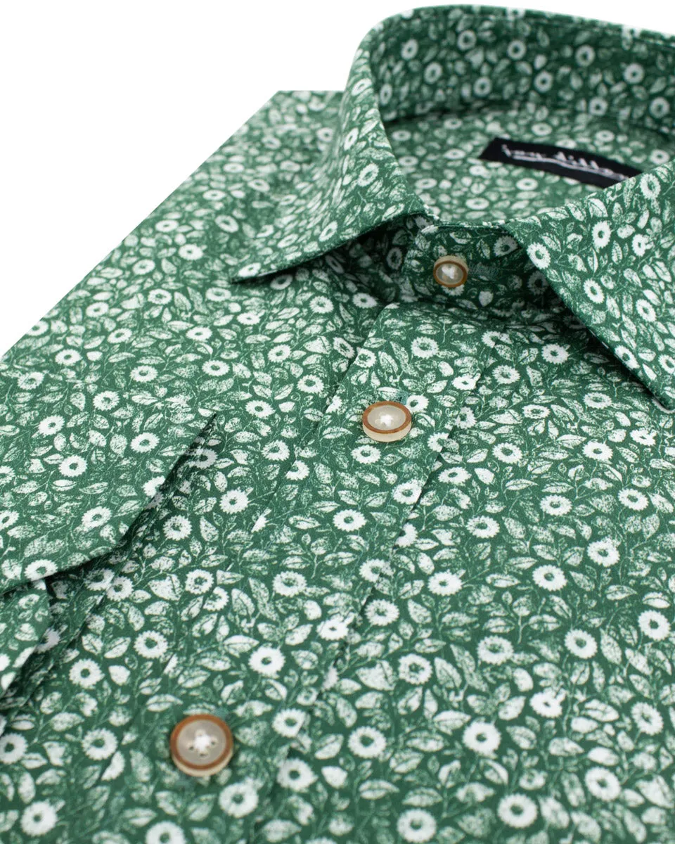 Forest Floral Print Shirt