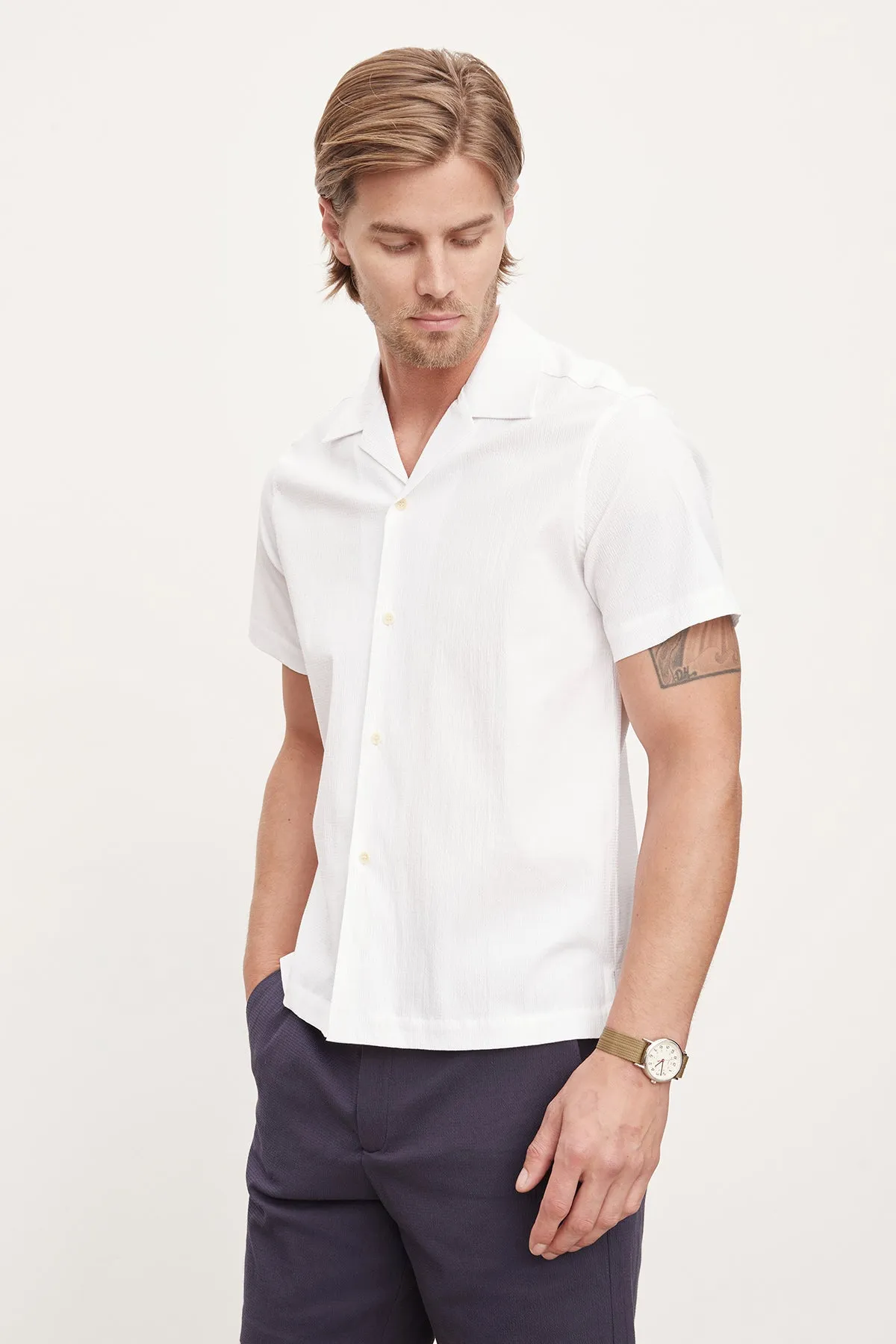 FRANK BUTTON-UP SHIRT