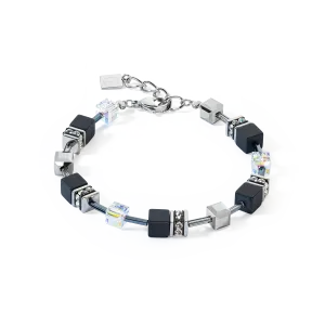 GeoCUBE® Iconic Precious Onyx bracelet crystal-black