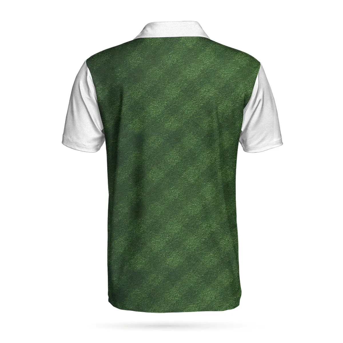 Golf Green Background Polo Shirt, Classic Green Golf Shirt For Men, Cool Gift For Golfers Coolspod