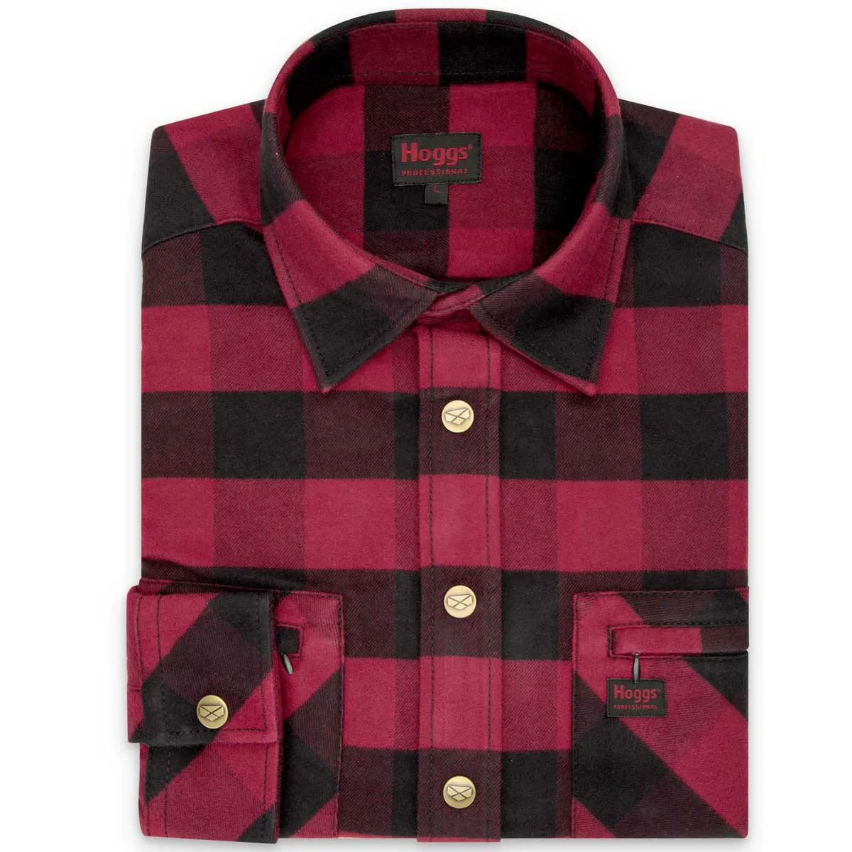 Hoggs of Fife Tentsmuir Heavyweight Flannel Shirt