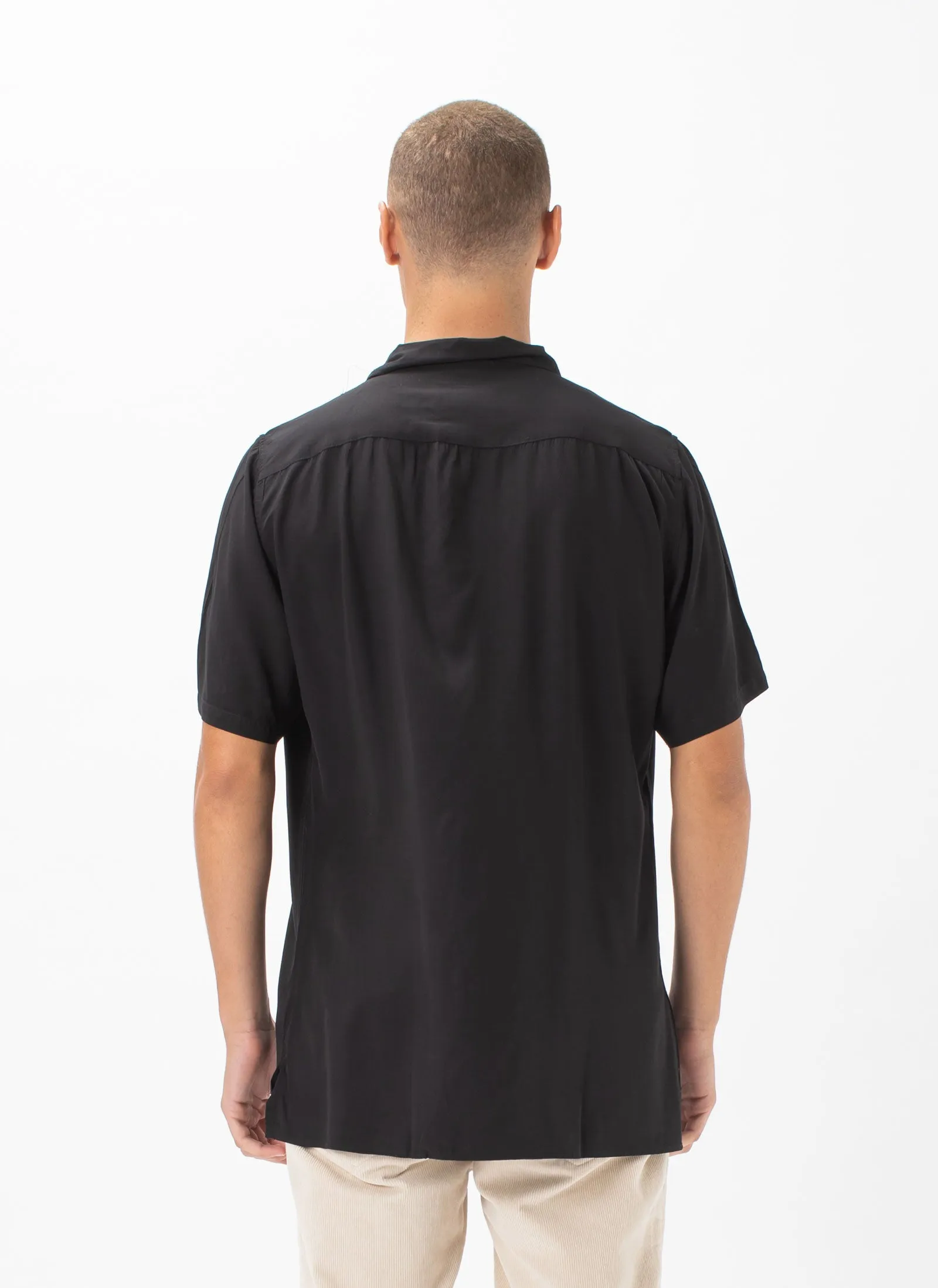 Holiday Camp-Collar Shirt Black