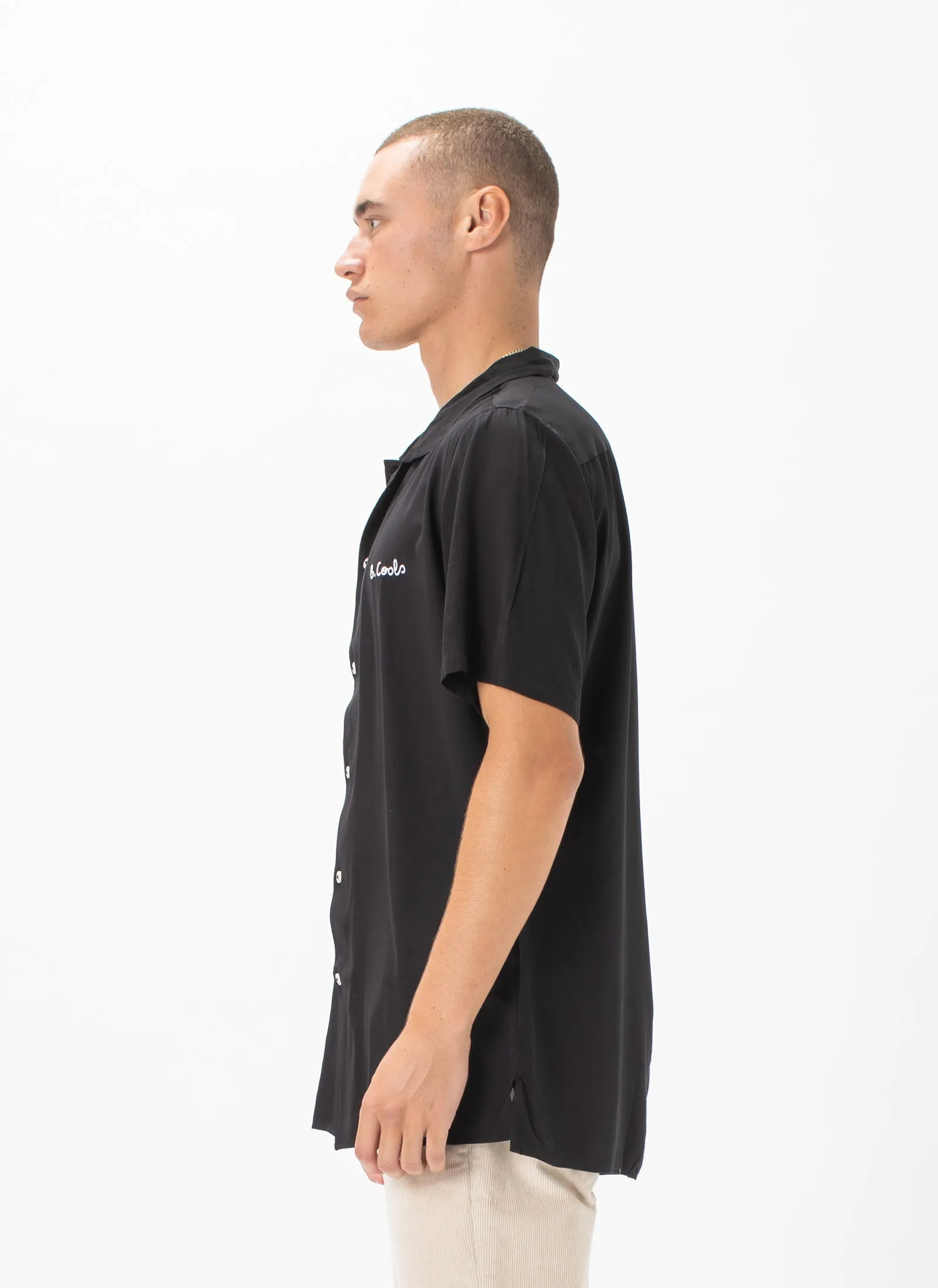 Holiday Camp-Collar Shirt Black