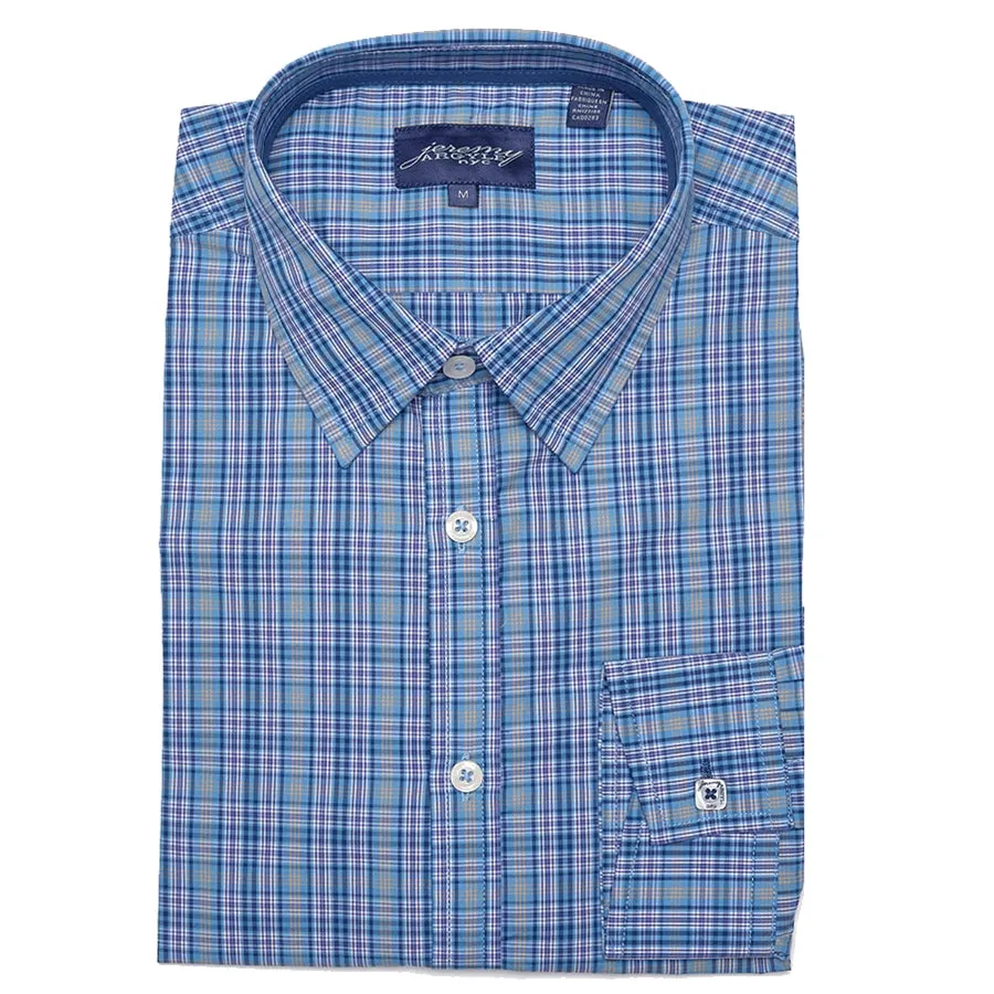 Houston Blue Plaid