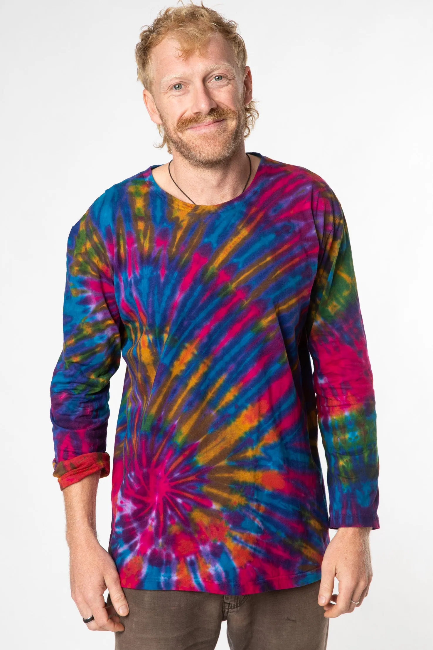 Jai Long Sleeve Tie Dye T-Shirt