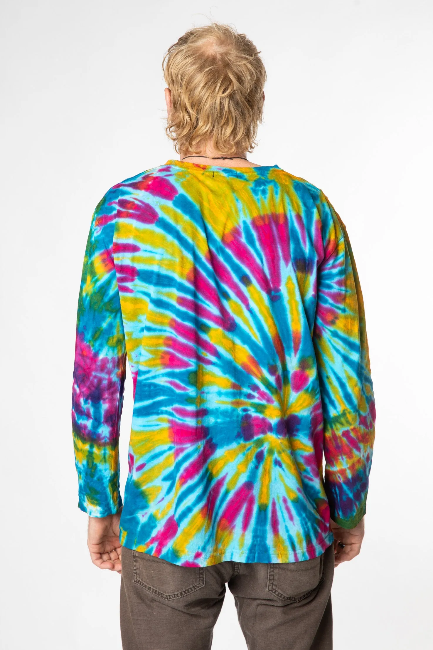 Jai Long Sleeve Tie Dye T-Shirt