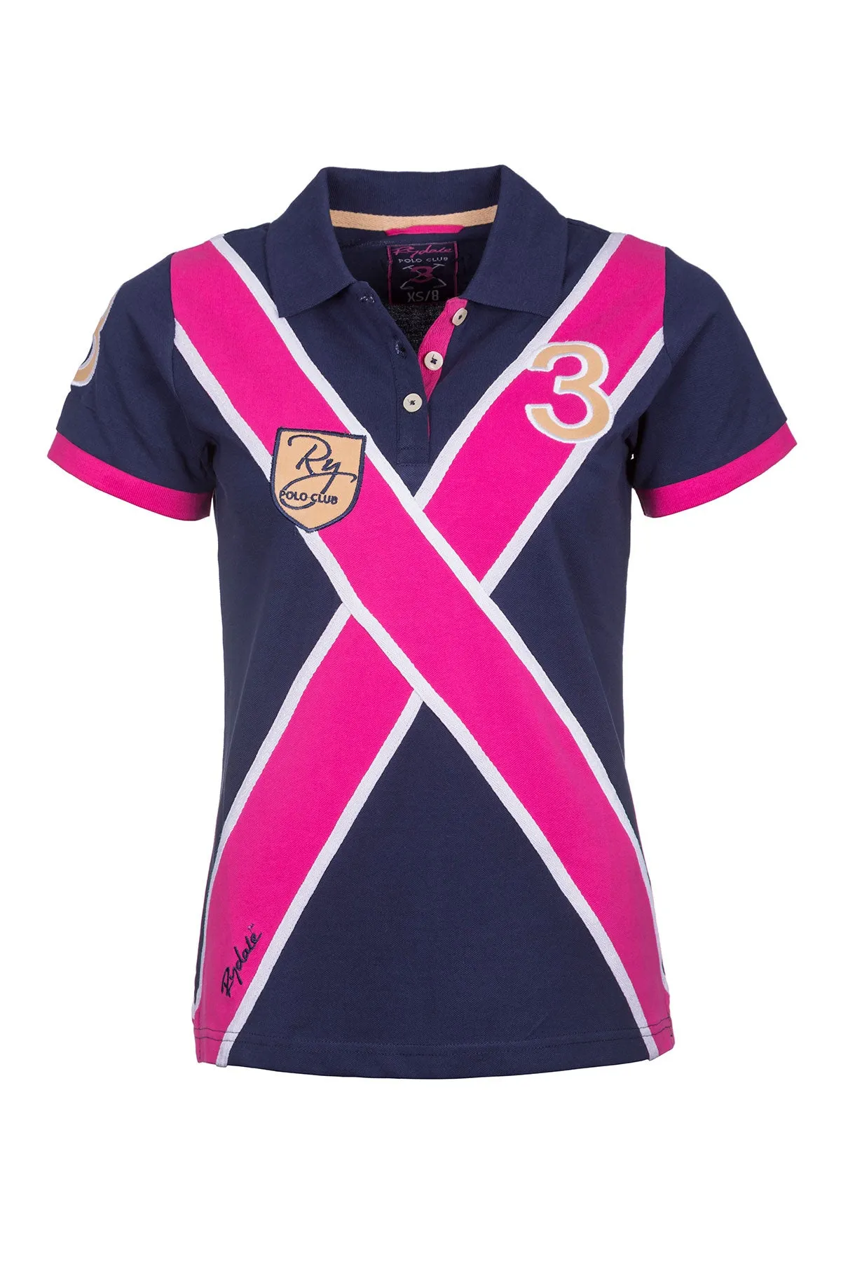 Ladies Royal Double Cross Polo Shirt