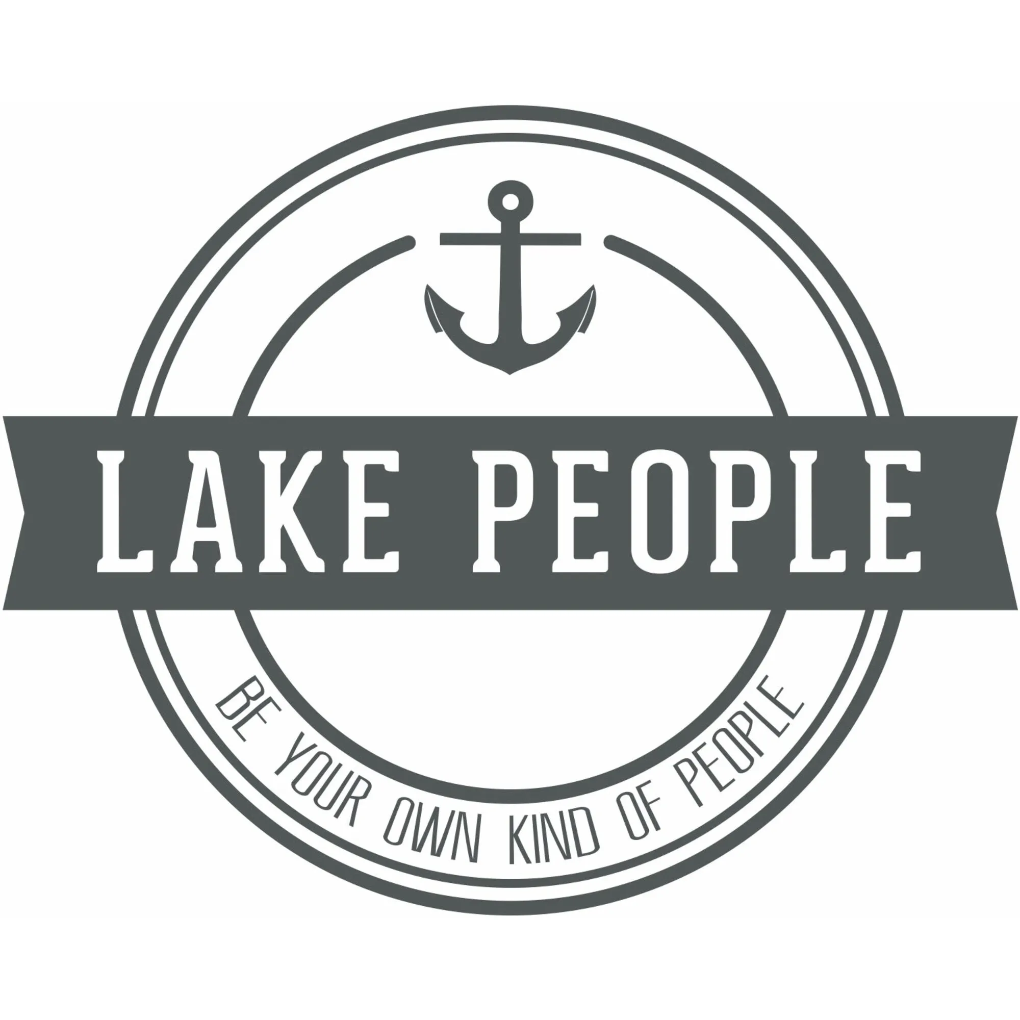 Lake People White Unisex T-Shirt