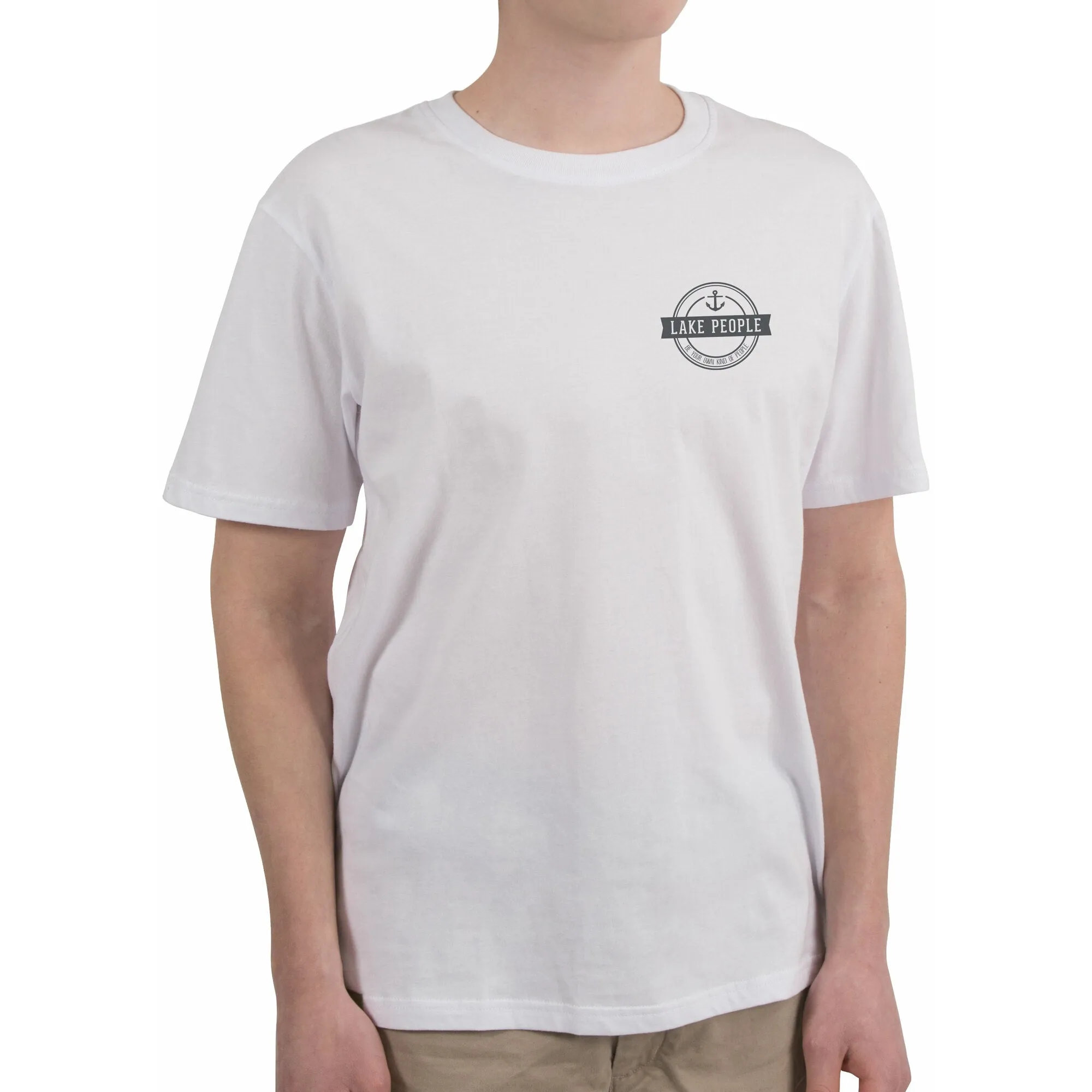 Lake People White Unisex T-Shirt