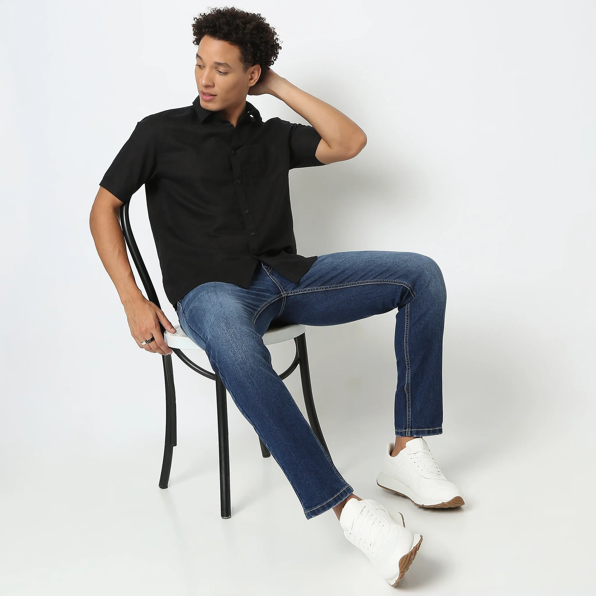 Linen Rich - Premium Natural All Year - Regular Fit Solid Shirt