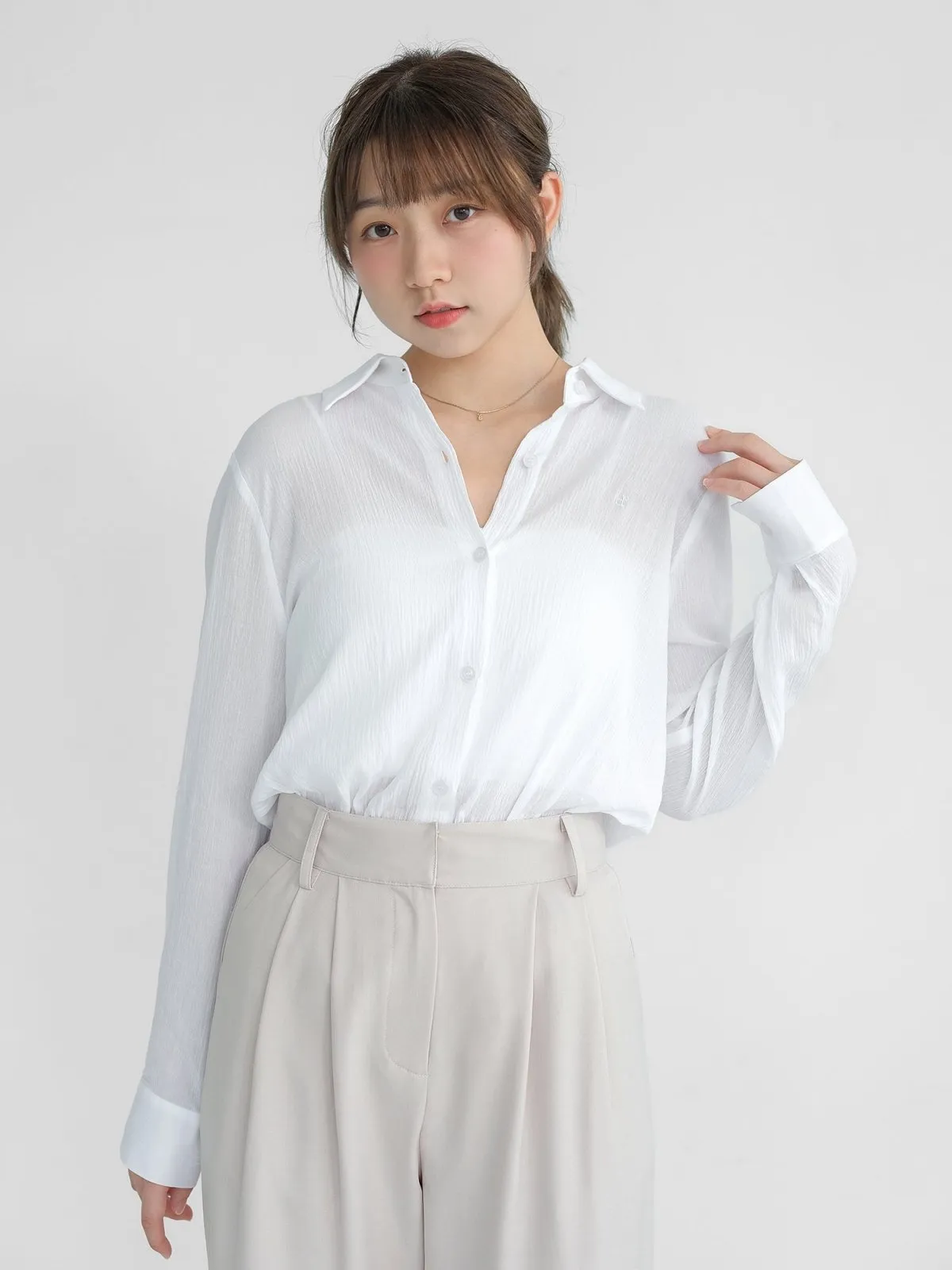 Maia Relaxed Cotton Shirt