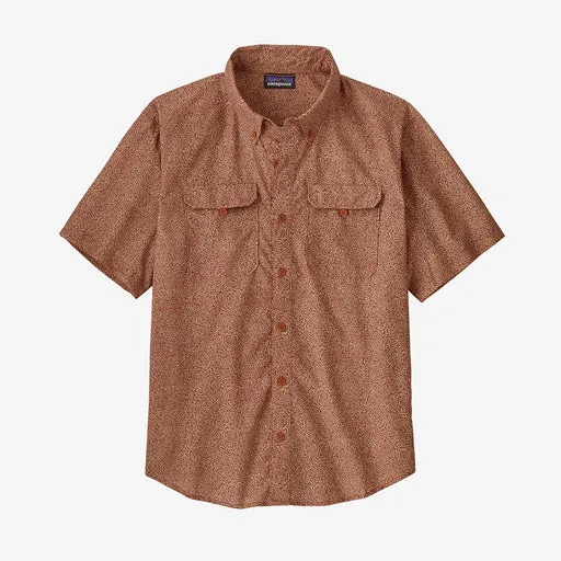 Men's Patagonia | Self-Guided UPF Hike Shirt | Fertile Brown