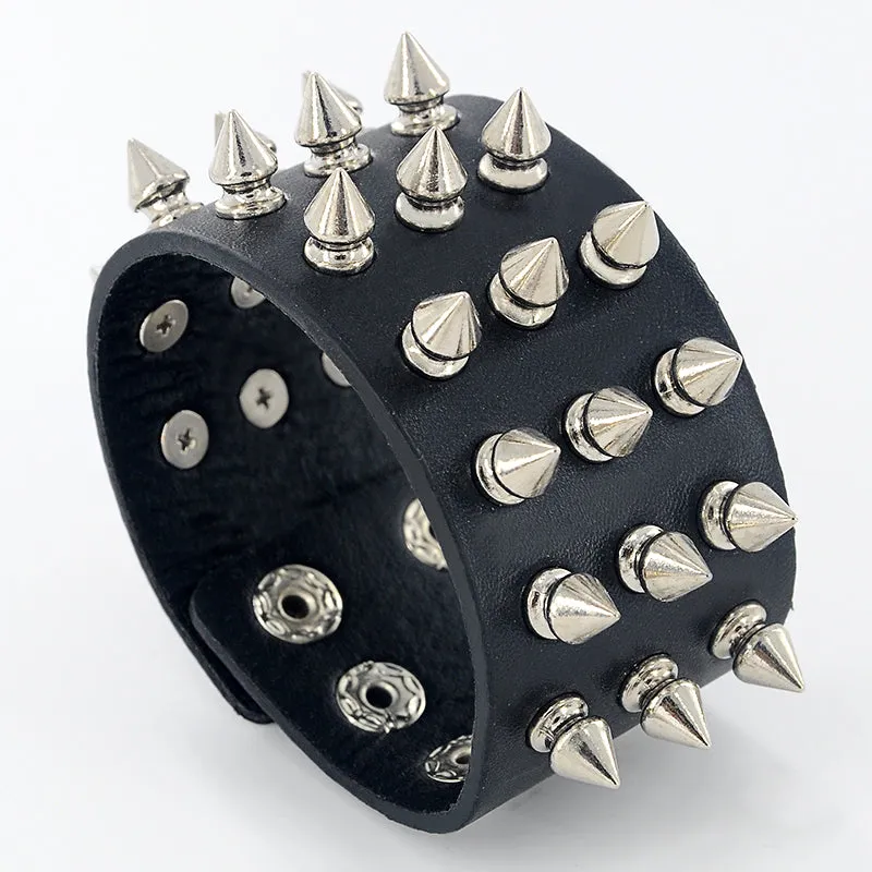 Metal Studded Wristband